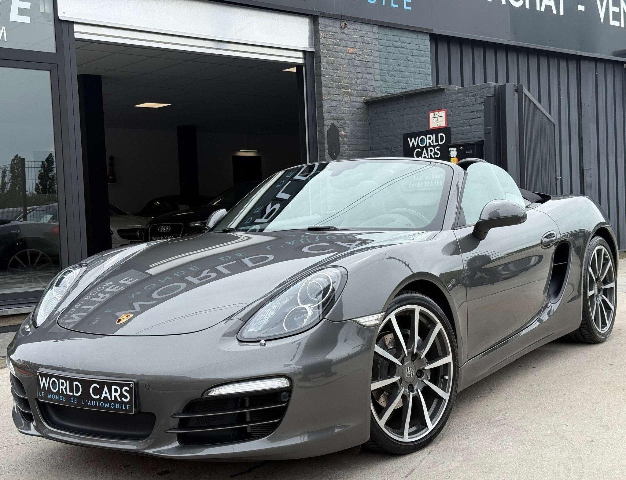 Porsche Boxster Boxster 2.7i PDK / NAVIGATION/ CRUISE/ ALCAN, Autos, Porsche, Argent ou Gris, Achat, Entreprise, Alcantara