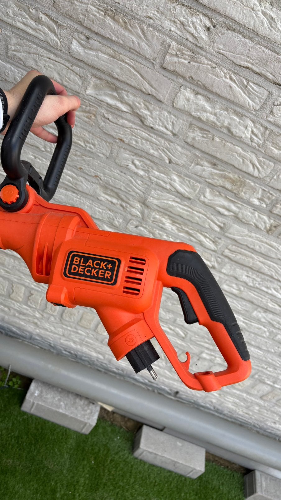 Black & Decker - Elektrische kantenmaaier, Jardin & Terrasse, Taille-haies, Utilisé, Électrique, Enlèvement