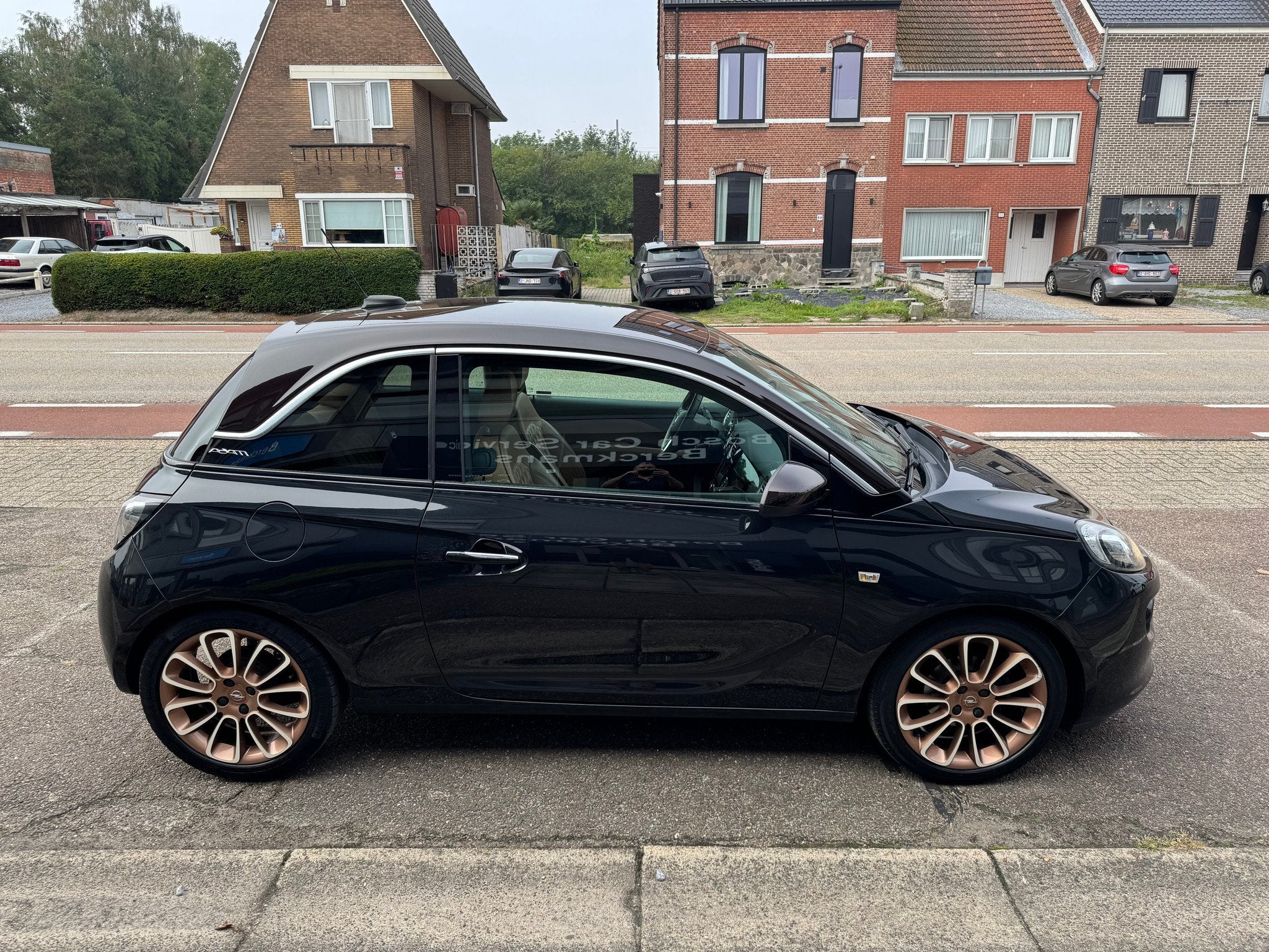 Opel ADAM Unlimited 1.2 benzine + Leder + Vele opties, Autos, Cuir, Commande vocale, Euro 6, Entreprise