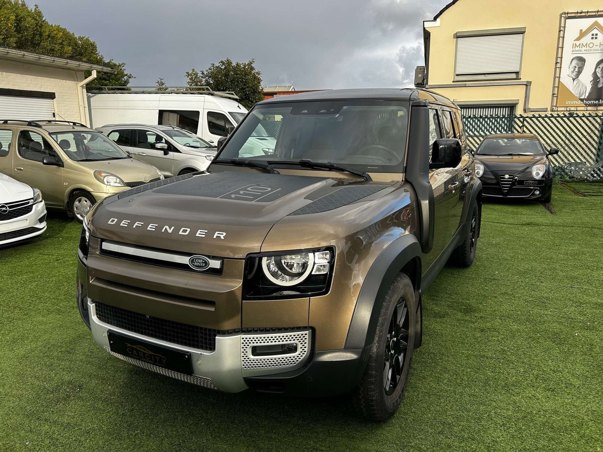 Land Rover Defender 110 2.0 Bi-Turbo D240 S PANO  LED, Autos, Cuir, Achat, 204 g/km, Noir