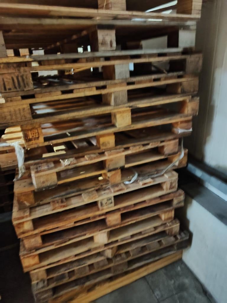 stookhout kapotte palletten gratis af te halen, Ophalen
