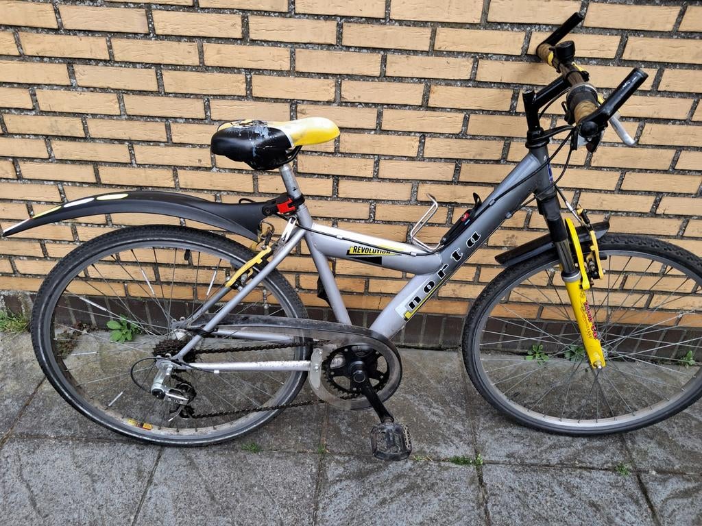 Kinderfiets 24 inch, Ophalen