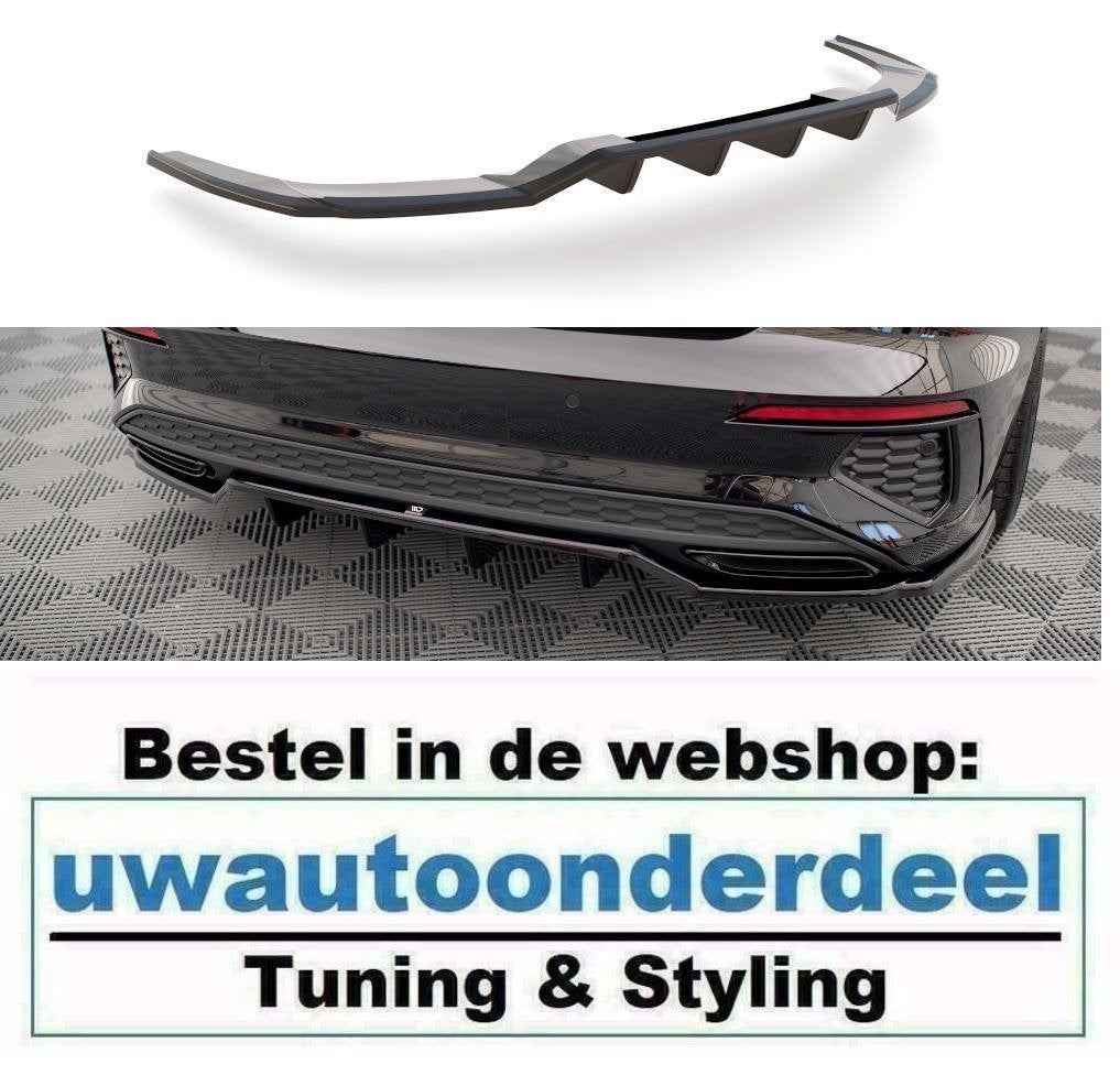 Maxton Valance Centre Rear Splitter Voor Audi A3 S Line 8Y, Envoi