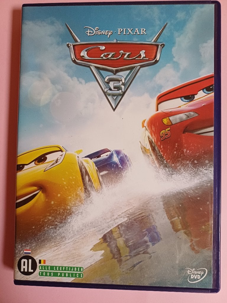 DVD Cars 3 Disney Pixar, Cd's en Dvd's, Dvd's | Tekenfilms en Animatie, Zo goed als nieuw, Ophalen of Verzenden