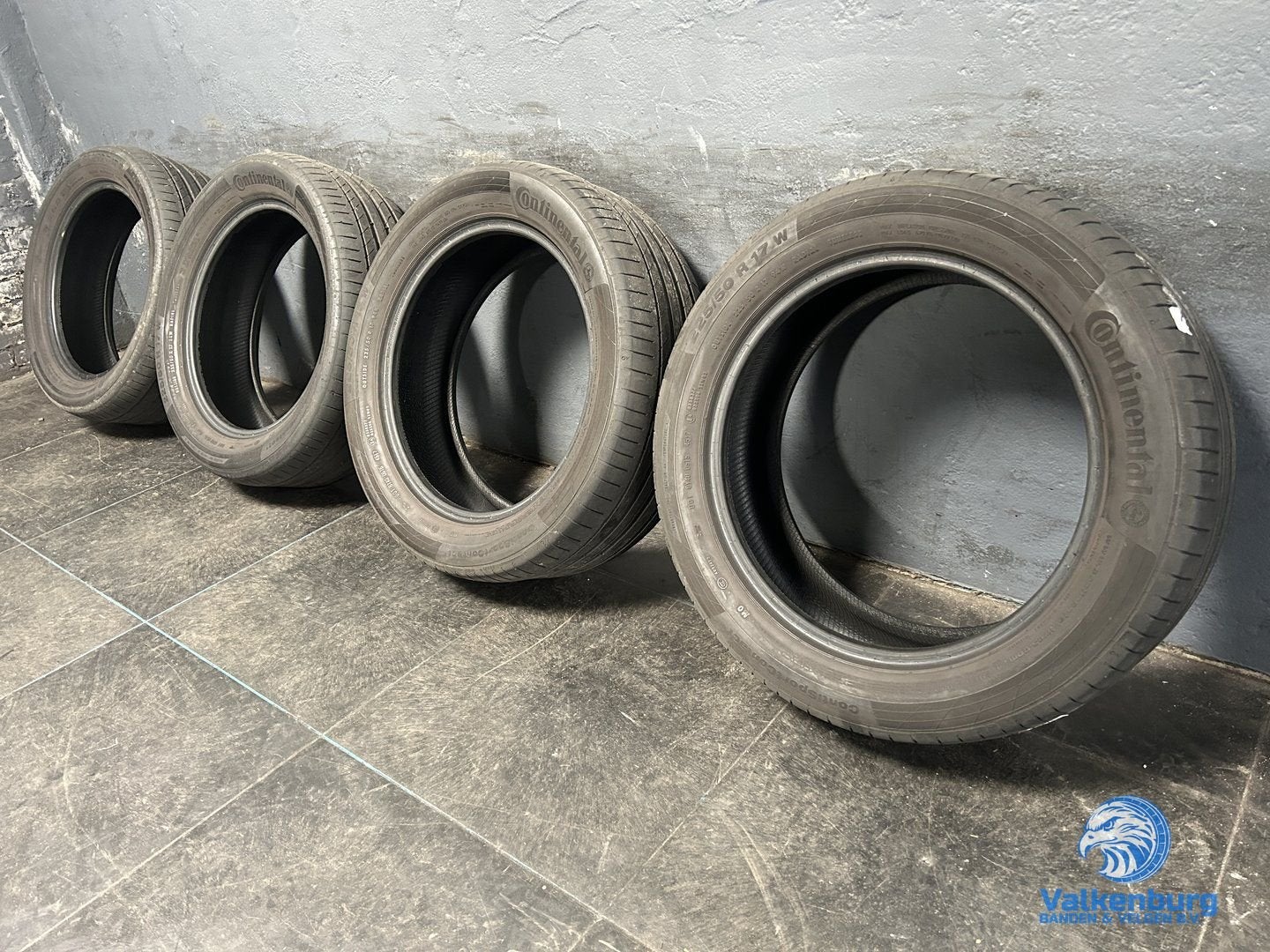 Zomerbanden 225/50R17 Continental ContiSportContact 5, Véhicule de tourisme, Pneus été, -, Utilisé