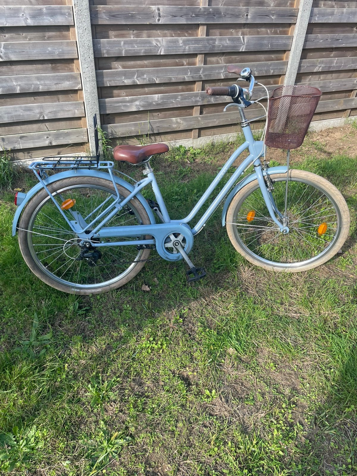 Meisjesfiefs 26 inch Elops, Velgrem, Versnellingen, Zo goed als nieuw, Ophalen