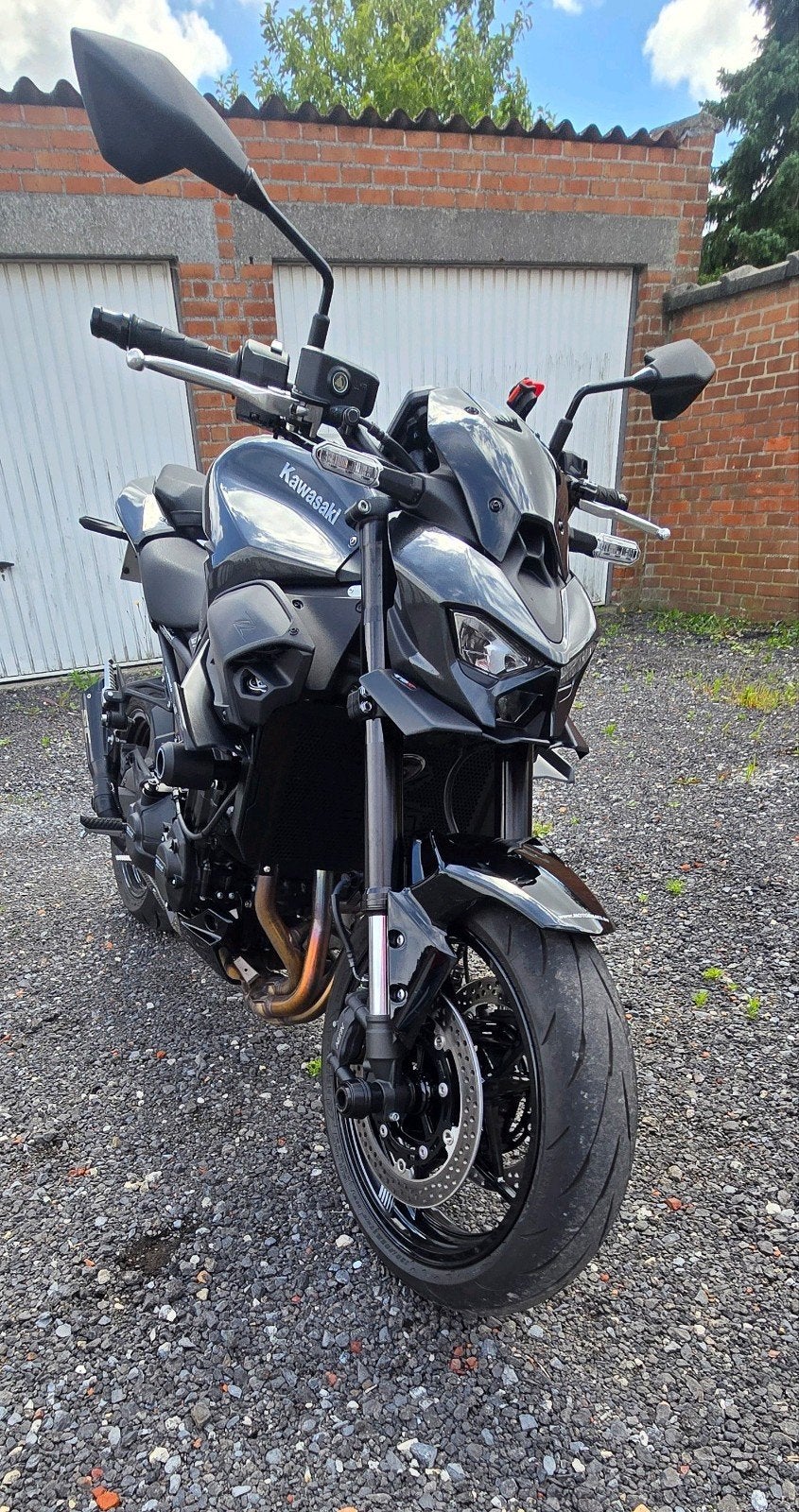 Kawasaki z900, Enlèvement