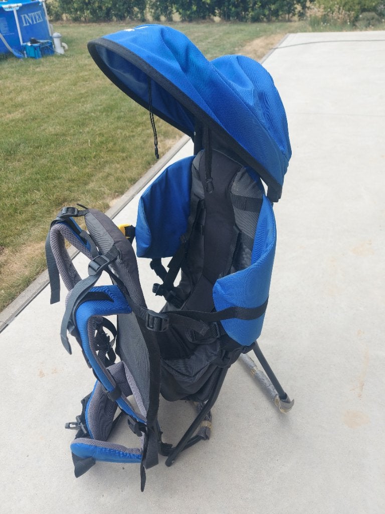 Deuter kid aircomfort, Kinderen en Baby's, Babydragers en Draagdoeken, Zo goed als nieuw, Rug, Draagzak, Ophalen