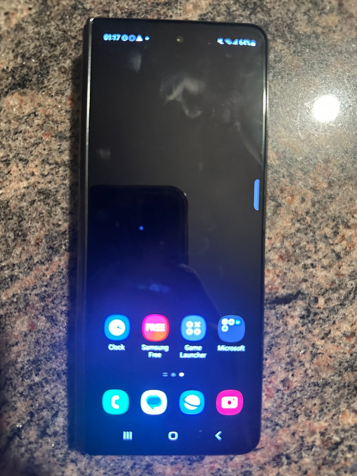 Samsung Galaxy Z Fold 4, Telecommunicatie, Ophalen, Zwart, Zo goed als nieuw, 256 GB