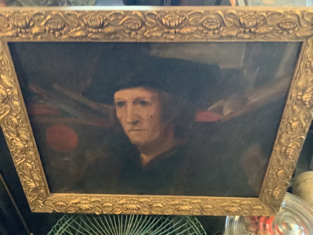 Prachtig kunstwerk ,Gustaaf Vanaise ( 1854/1902 ), Antiquités & Art, Portrait ou Personnes, Cadre spécial, Peinture à l'huile