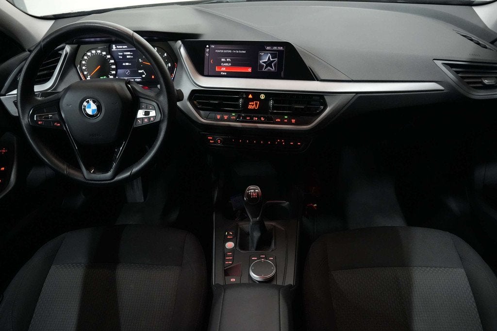 BMW 116 d LED EURO 6d Garantie, Auto's, BMW, Zwart, LED verlichting, Bedrijf, 5 deurs