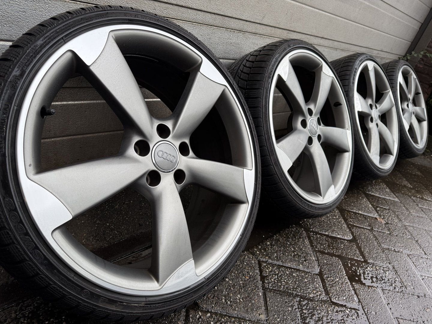 origi. 20 inch Audi Rotor A4 S4 B8 B9 TT TTS velgen banden, Auto-onderdelen, -, -, Banden en Velgen, Ophalen of Verzenden