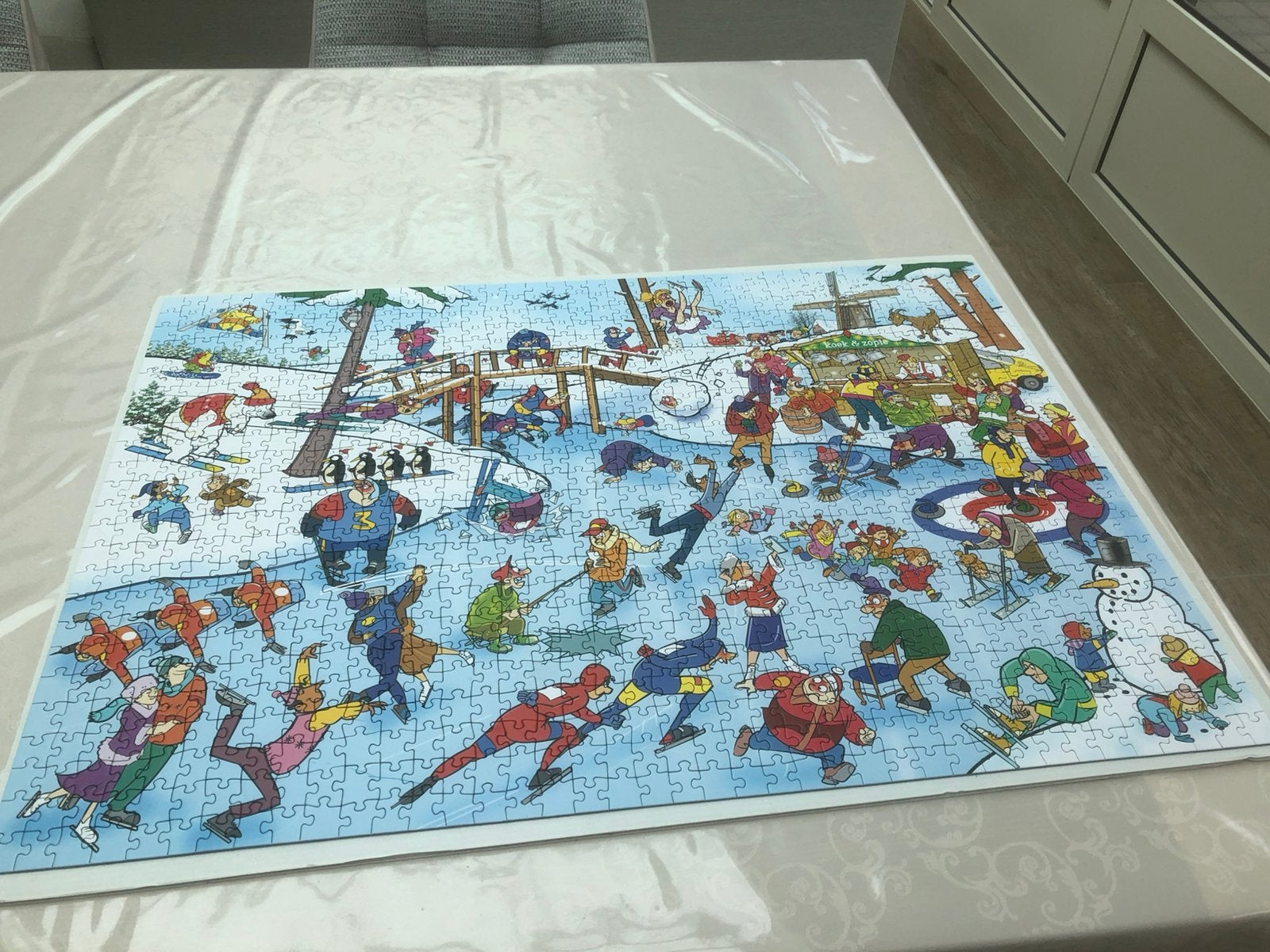 Puzzels, Ophalen, Zo goed als nieuw