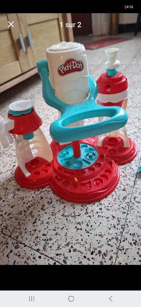 Play doh, Ophalen, Gebruikt