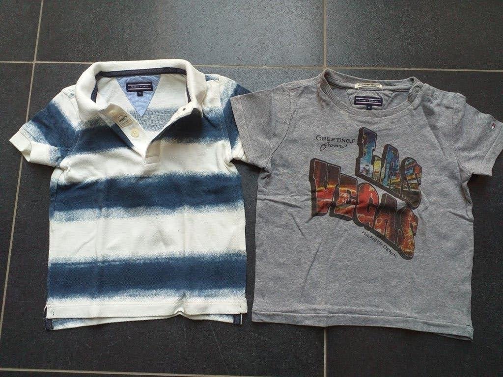 Tommy Hilfiger t-shirts 86 korte mouwen, Gebruikt, Ophalen of Verzenden, Tommy Hilfiger, Jongetje