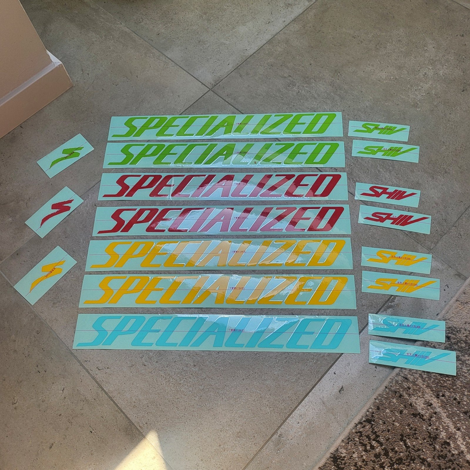 Specialized stiker set., Ophalen of Verzenden