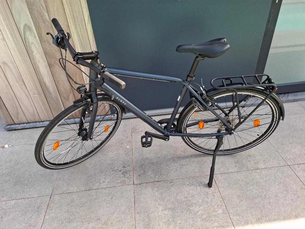 Elops stadsfiets heren L in nieuwstaat, Vélos & Vélomoteurs, Vélos | Femmes | Vélos de sport & de randonnée, Comme neuf, Autres marques