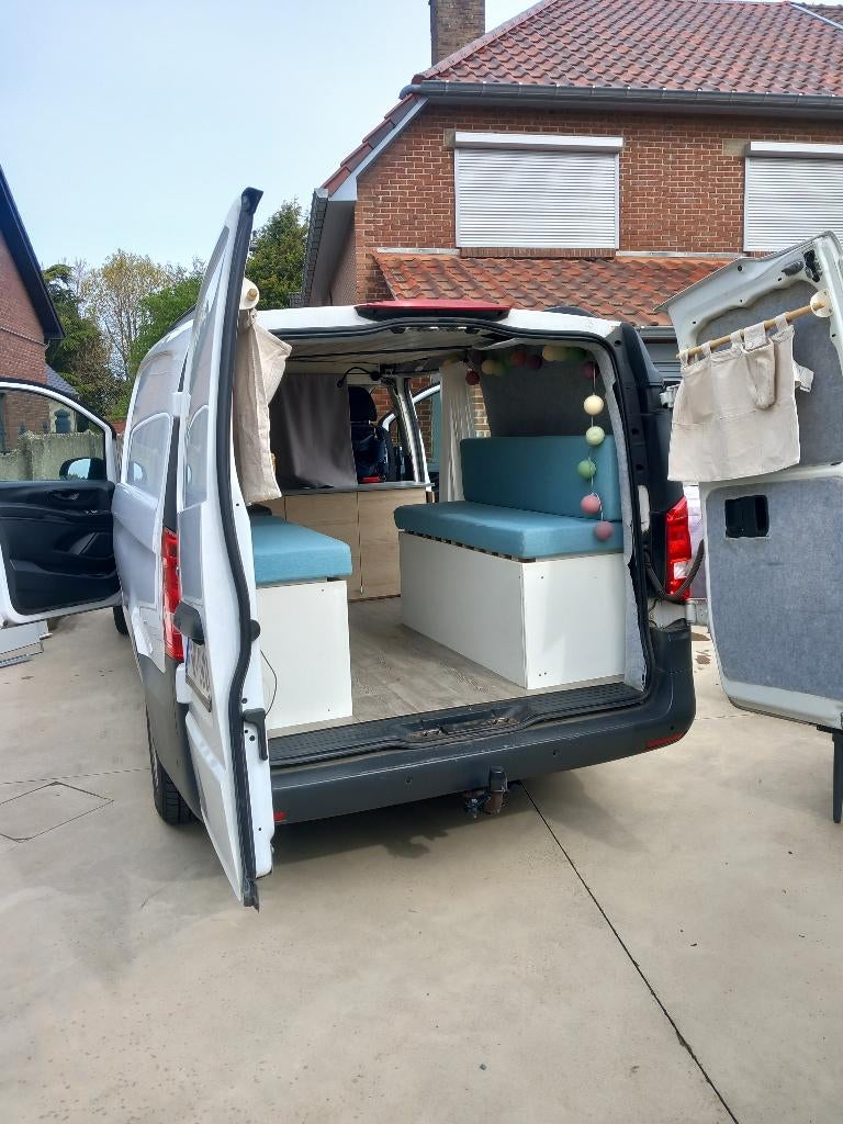 Mercedes vito mini camper, Caravanes & Camping, Boîte manuelle, Diesel, Particulier, Chauffage électrique