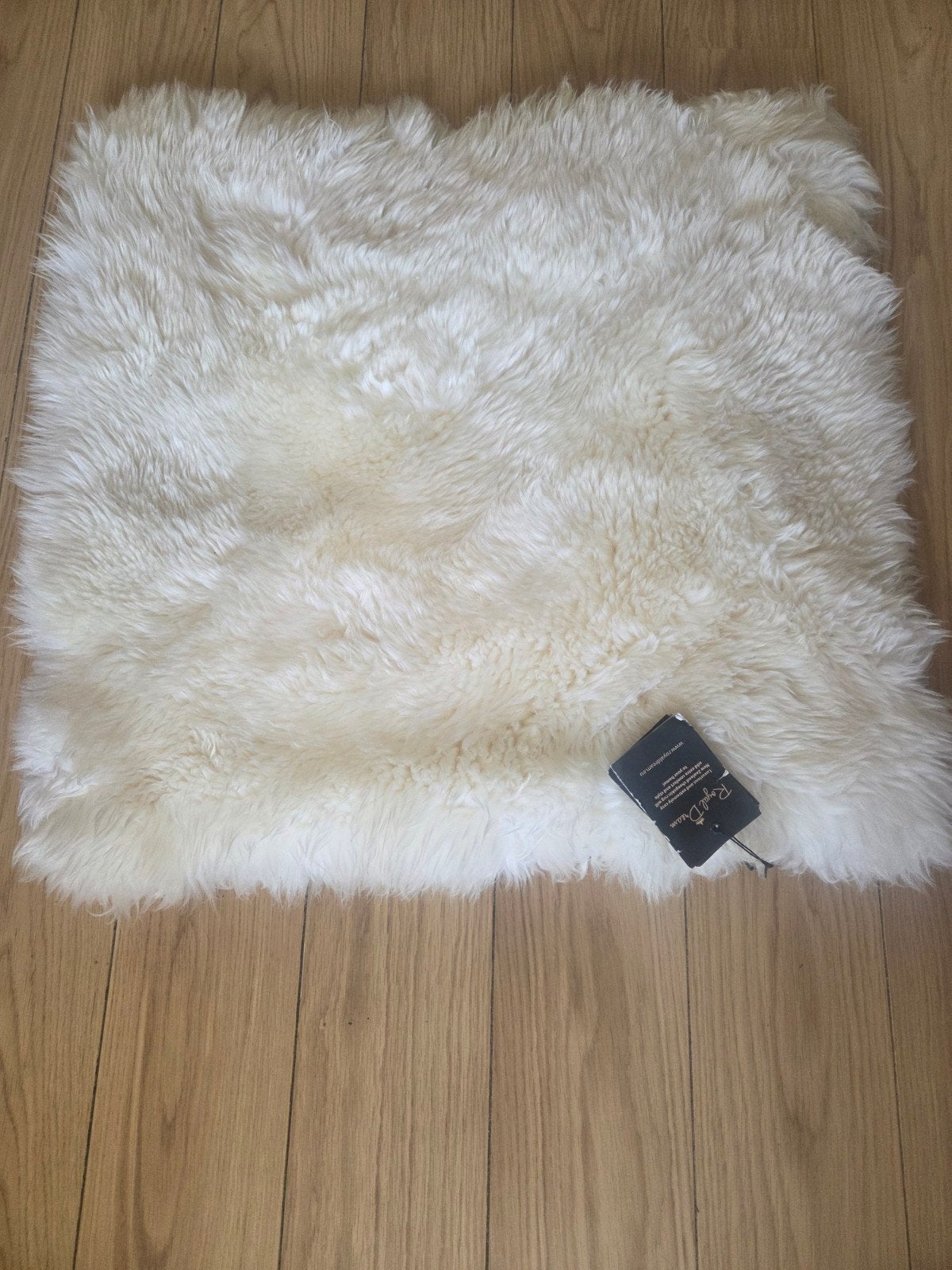 2 Witte  schapenvacht Royale Dream, Maison & Meubles, Accessoires pour la Maison | Plaids & Couvertures, Enlèvement