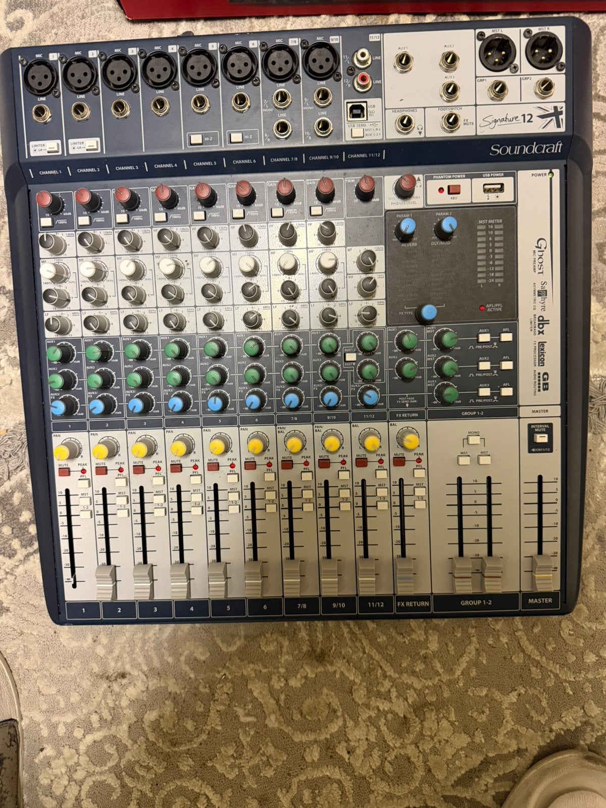 Soundcraft Signature 12, Ophalen, Zo goed als nieuw