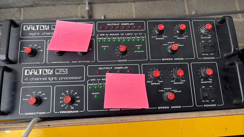 Dalton article musique vintage, Audio, Tv en Foto, Professionele apparaten, Ophalen of Verzenden, Zo goed als nieuw