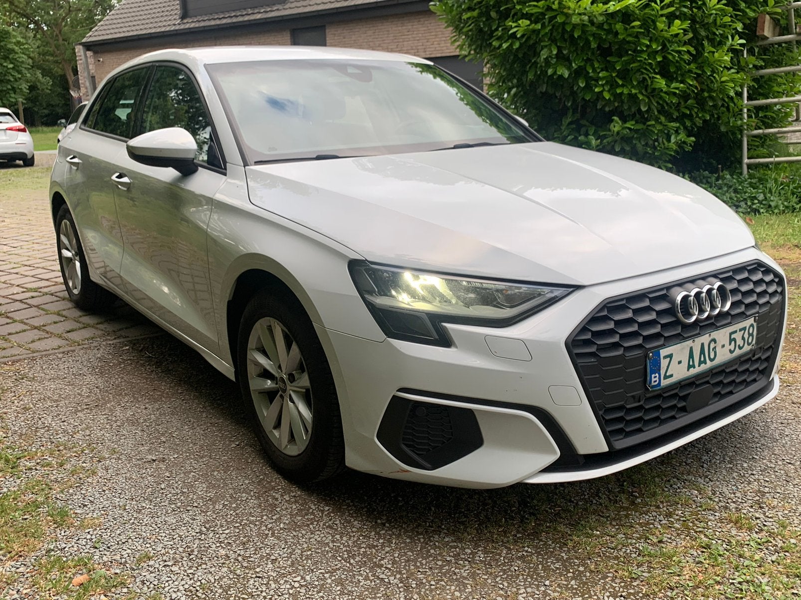 AUDI A3 2.0TDI BJ.2020 175.000km 116pk, Auto's, Audi, Voorwielaandrijving, Stof, 4 cilinders, Wit