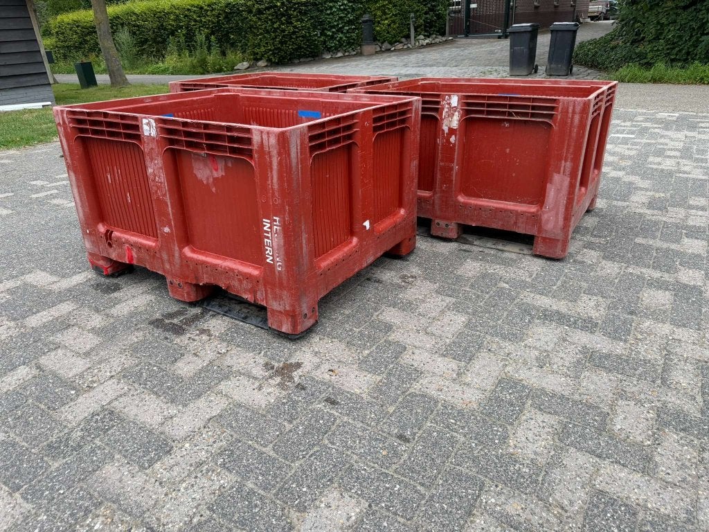 Geobox palletbox paarden opslag voerbox kunststof hooi slow, Niet ingevuld, Niet ingevuld, Ophalen of Verzenden, Zo goed als nieuw