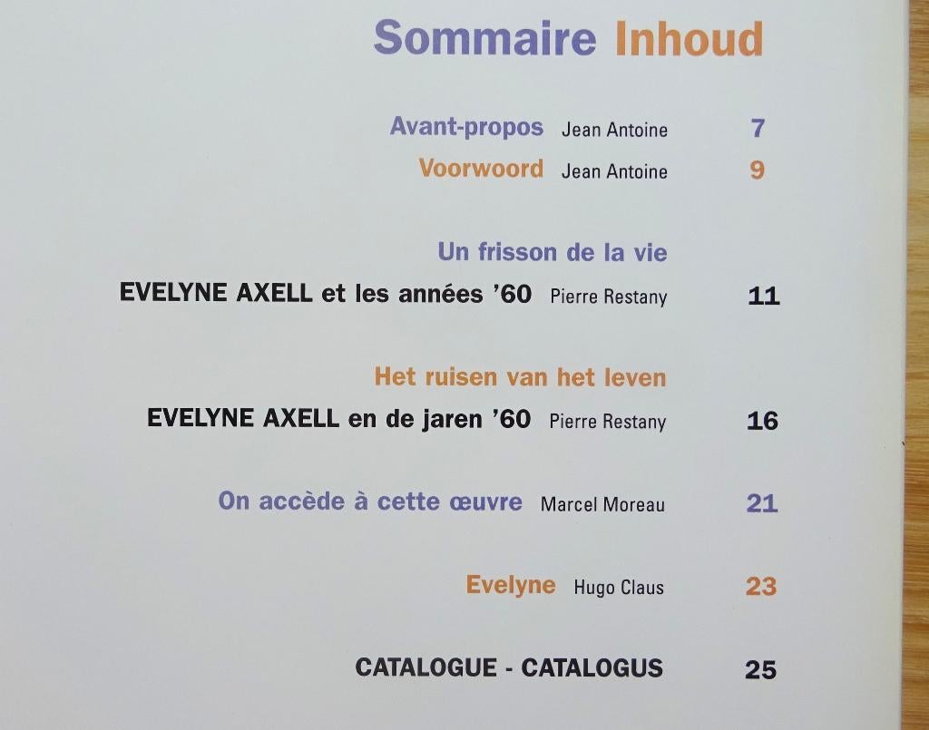Evelyne Axell 1935-1972 monografie, Ophalen of Verzenden, Zo goed als nieuw, Schilder- en Tekenkunst