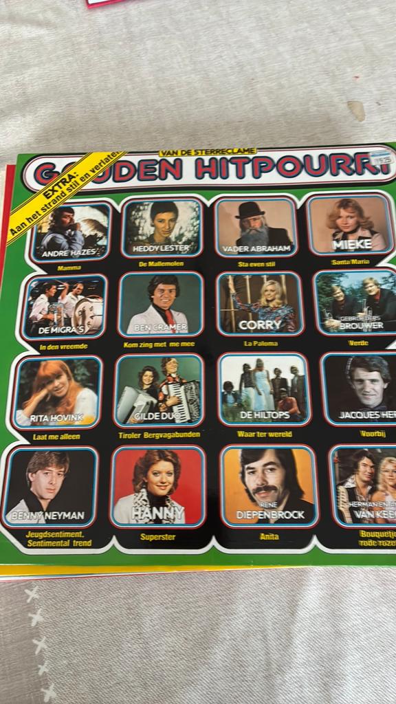 Lp gouden hitparade, Cd's en Dvd's, Vinyl | Verzamelalbums, Ophalen, Zo goed als nieuw