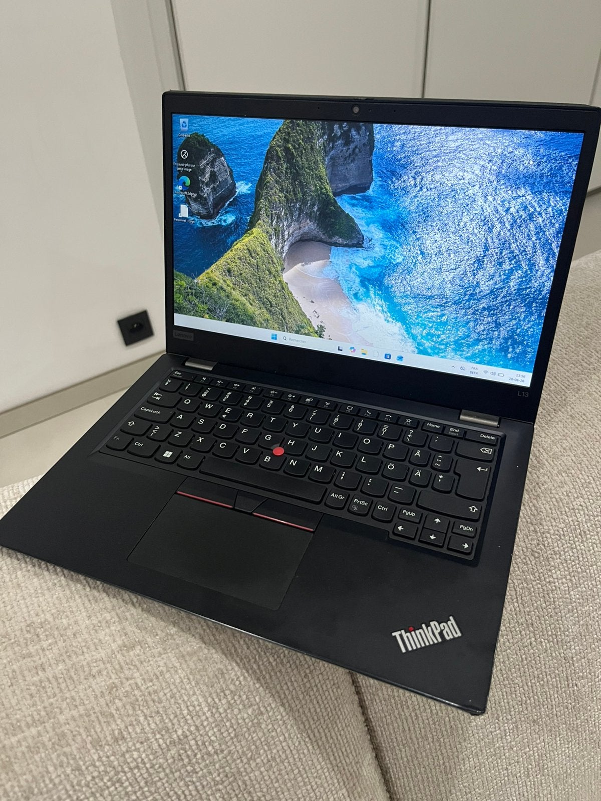 Lenovo L13 gen2 11th generation 12.5’, Informatique & Logiciels, Ordinateurs portables Windows, Enlèvement, Comme neuf, SSD
