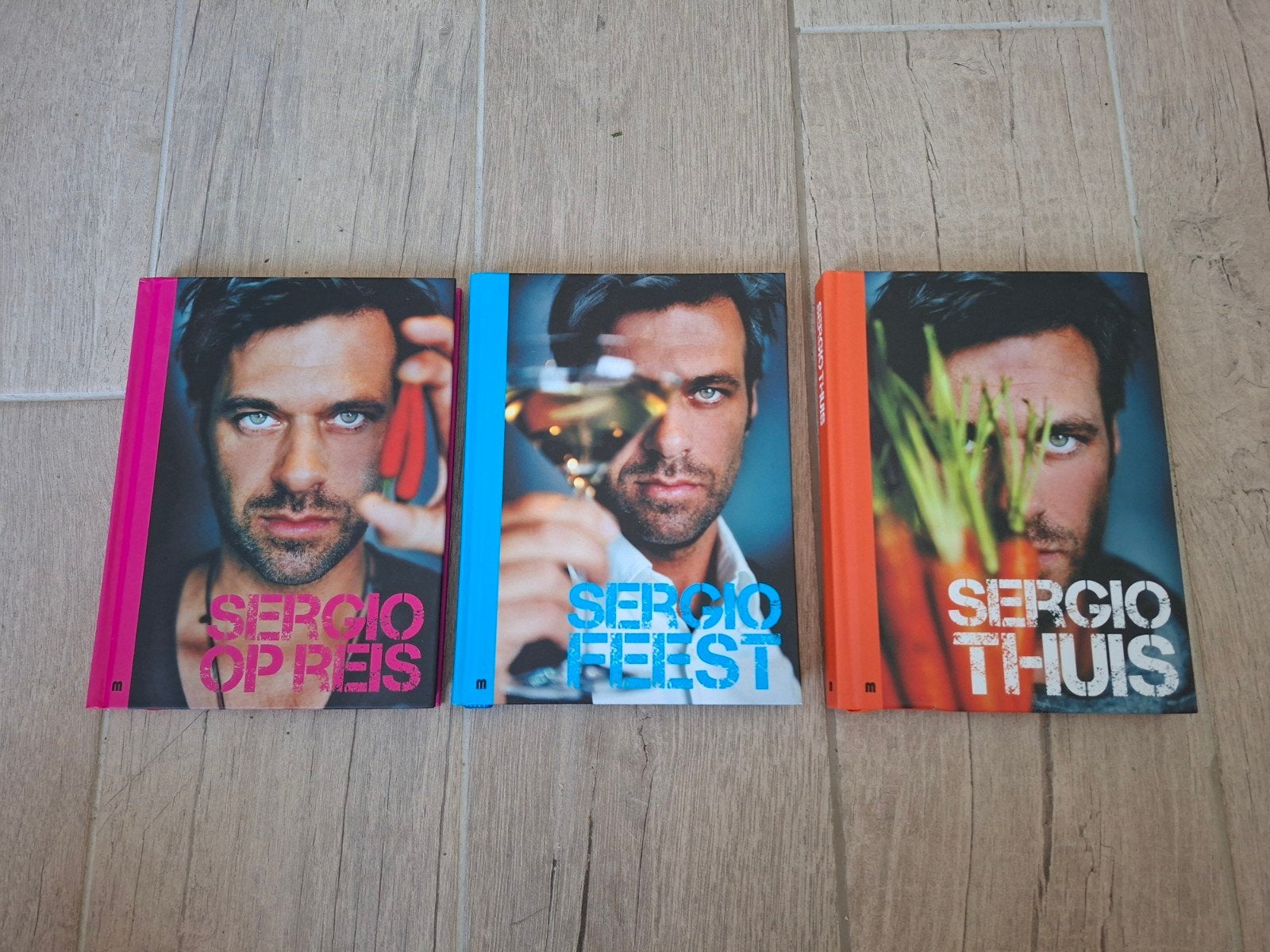 Reeks van 3 boeken Sergio Herman, Ophalen