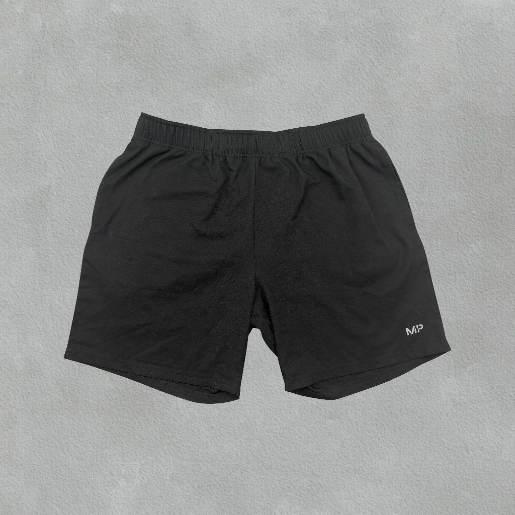 (1346) Zwarte MyProtein Shorts - Heren XL - Nieuw, Neuf, Enlèvement ou Envoi, MyProtein, Taille 56/58 (XL)