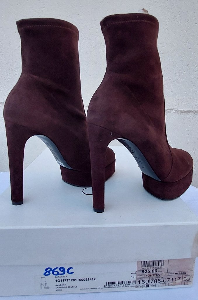 869C* CASADEI sexy boots bruns high heels (37), Vêtements | Femmes, Neuf, Brun, Boots et Botinnes, Casadei