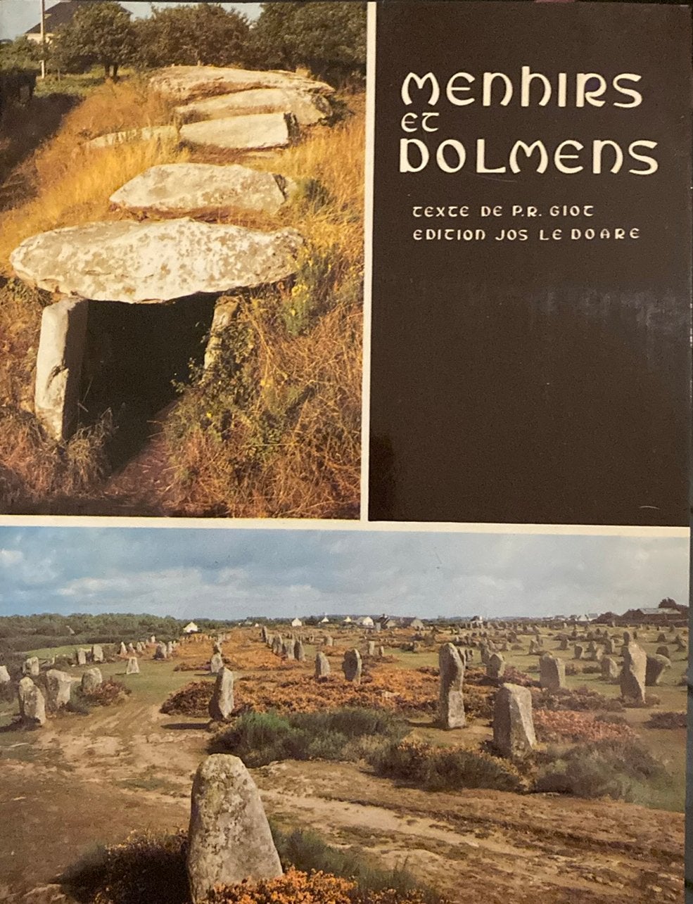 Menhirs et dolmens Bretagne, Livres, Art & Culture | Architecture, Enlèvement ou Envoi, Comme neuf