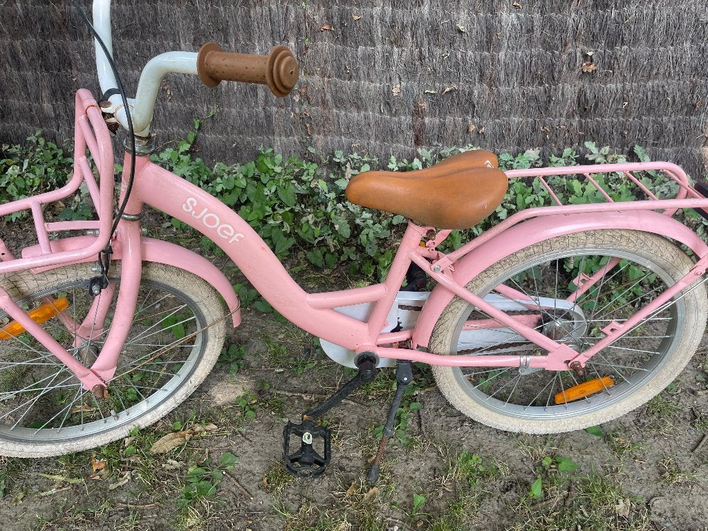 Sjoef Dolly meisjesfiets, Ophalen, Terugtraprem, Gebruikt, Handrem