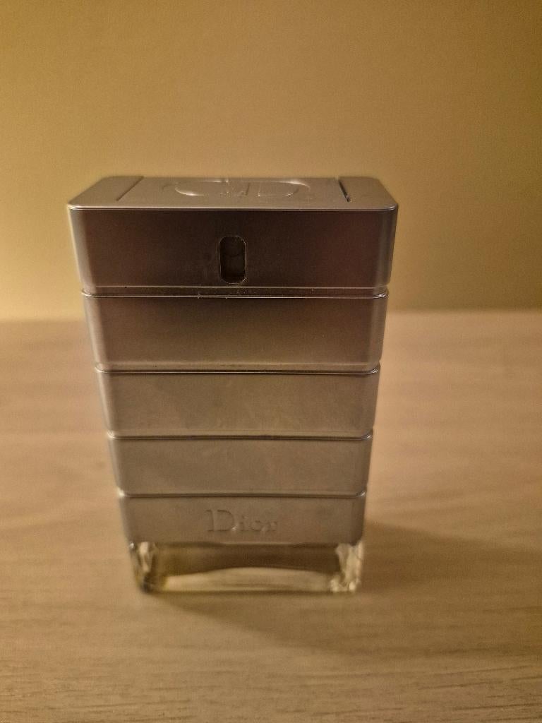 Une bouteille de parfums vide Dior homme 75 ml, Enlèvement ou Envoi, Utilisé, Bouteille de parfum