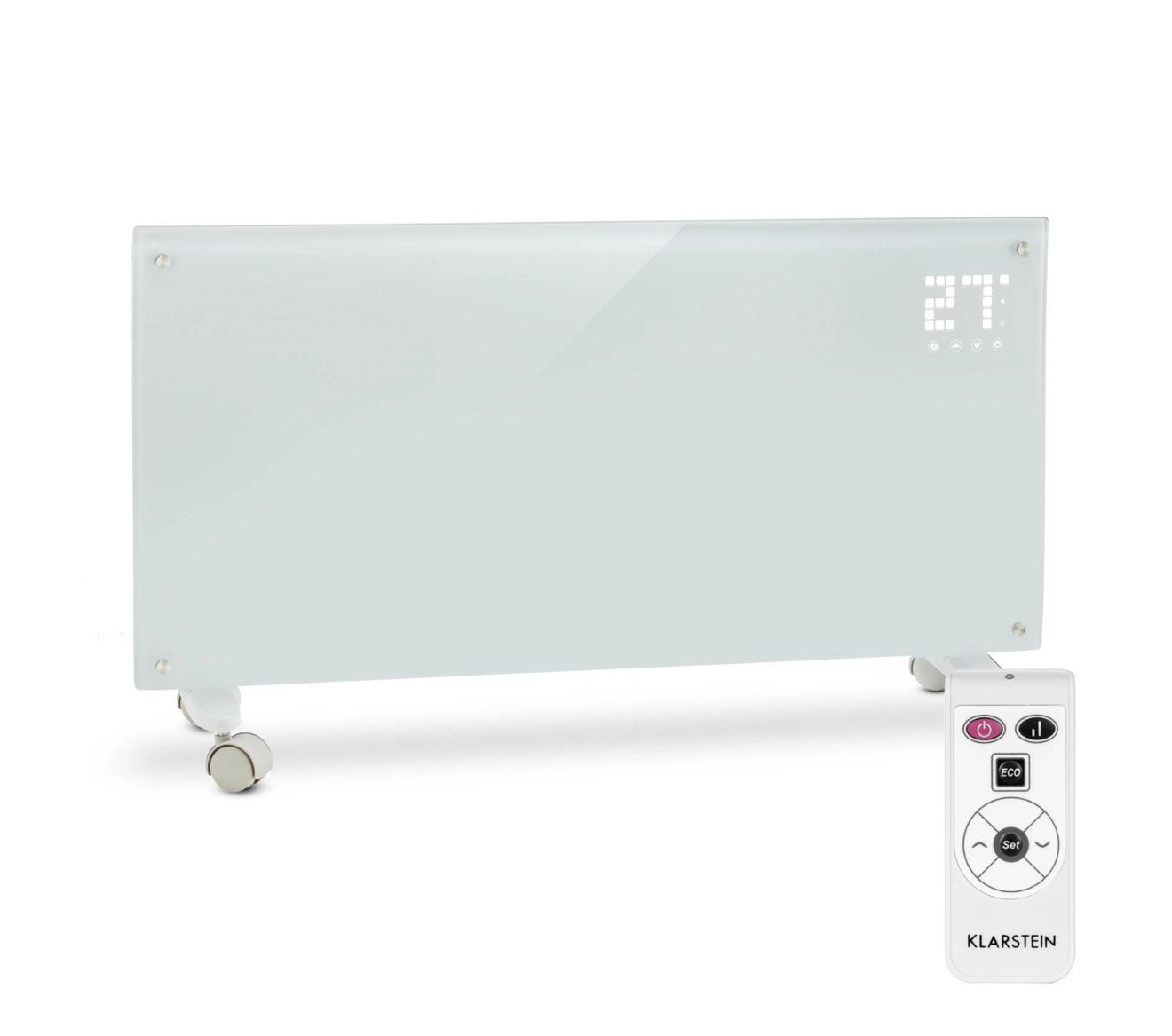 !Nieuw! Bornholm 2000W 20m² Convector Kachel Wit, Ophalen, Zo goed als nieuw, Kachel