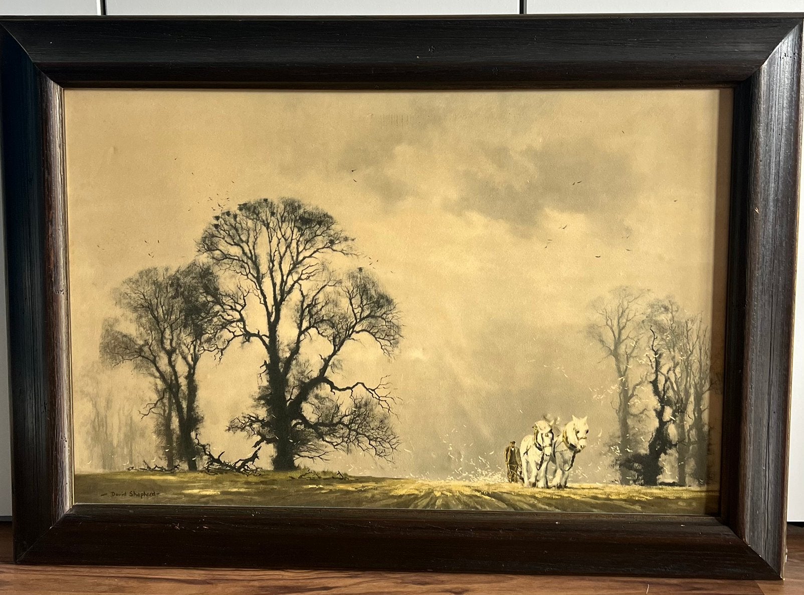 Reproduction David Chaperd, Antiquités & Art, Enlèvement, Toile