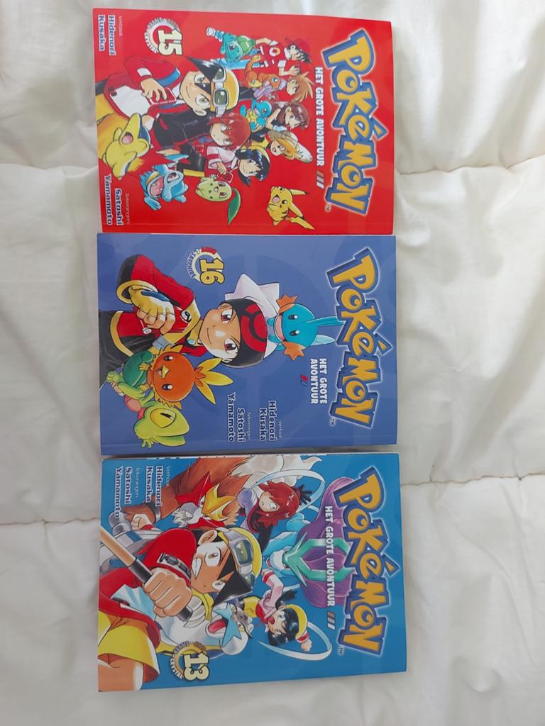 Boeken pokemon, Ophalen
