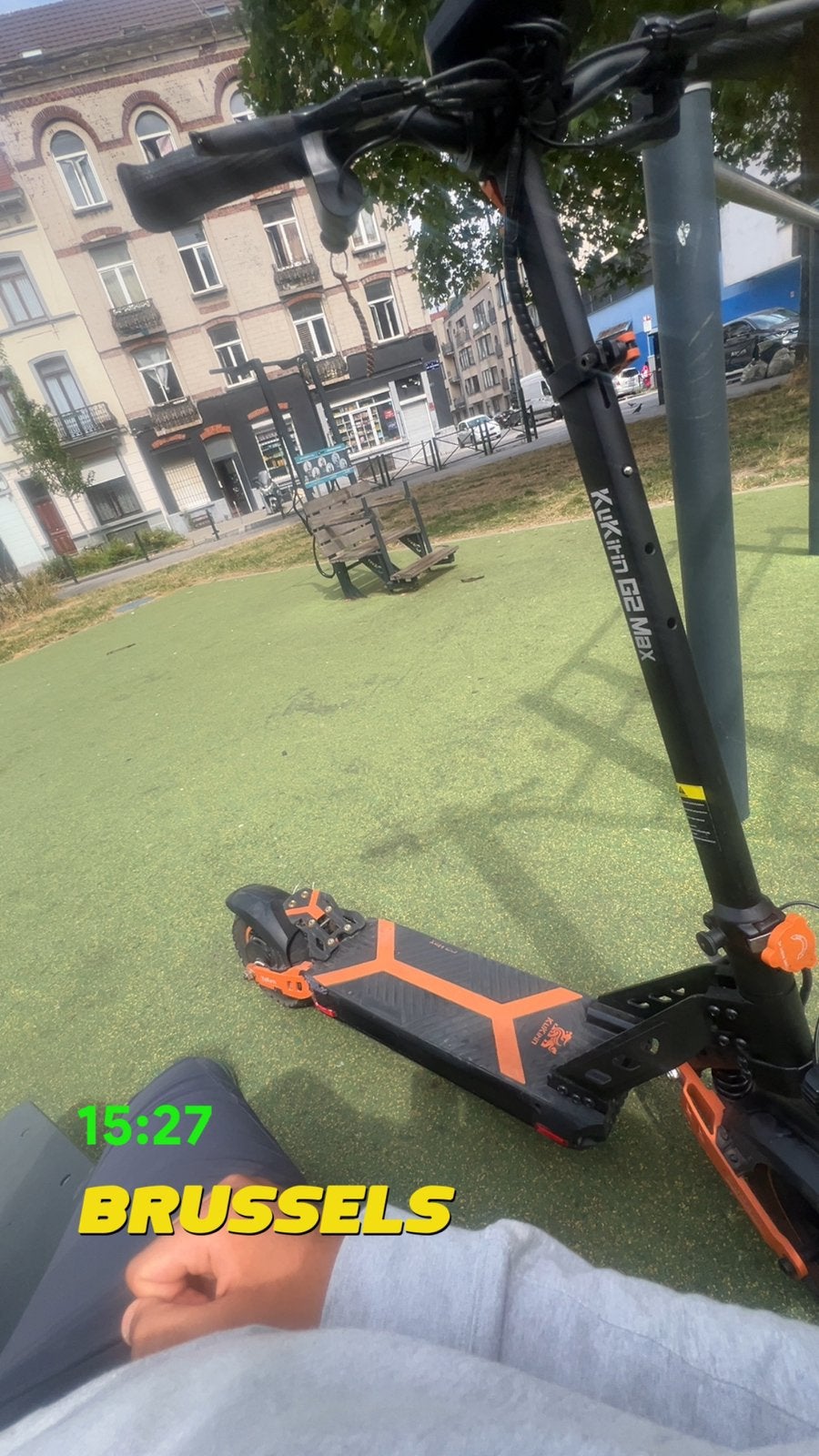 Kukirin g2 max, Fietsen en Brommers, Steps, Zo goed als nieuw, Elektrische step (E-scooter), Ophalen