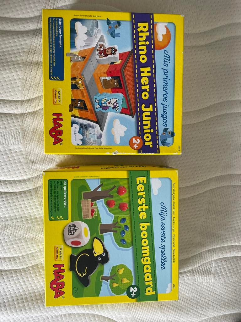 Haba peuterspelletjes 2+, Verzamelen, Ophalen, Zo goed als nieuw