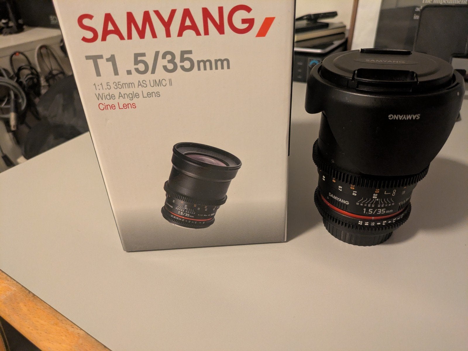 Samyang 35mm T1.5 Cine EF / Samyang 85mm f1.4 EF, Audio, Tv en Foto, Ophalen of Verzenden, Samyang