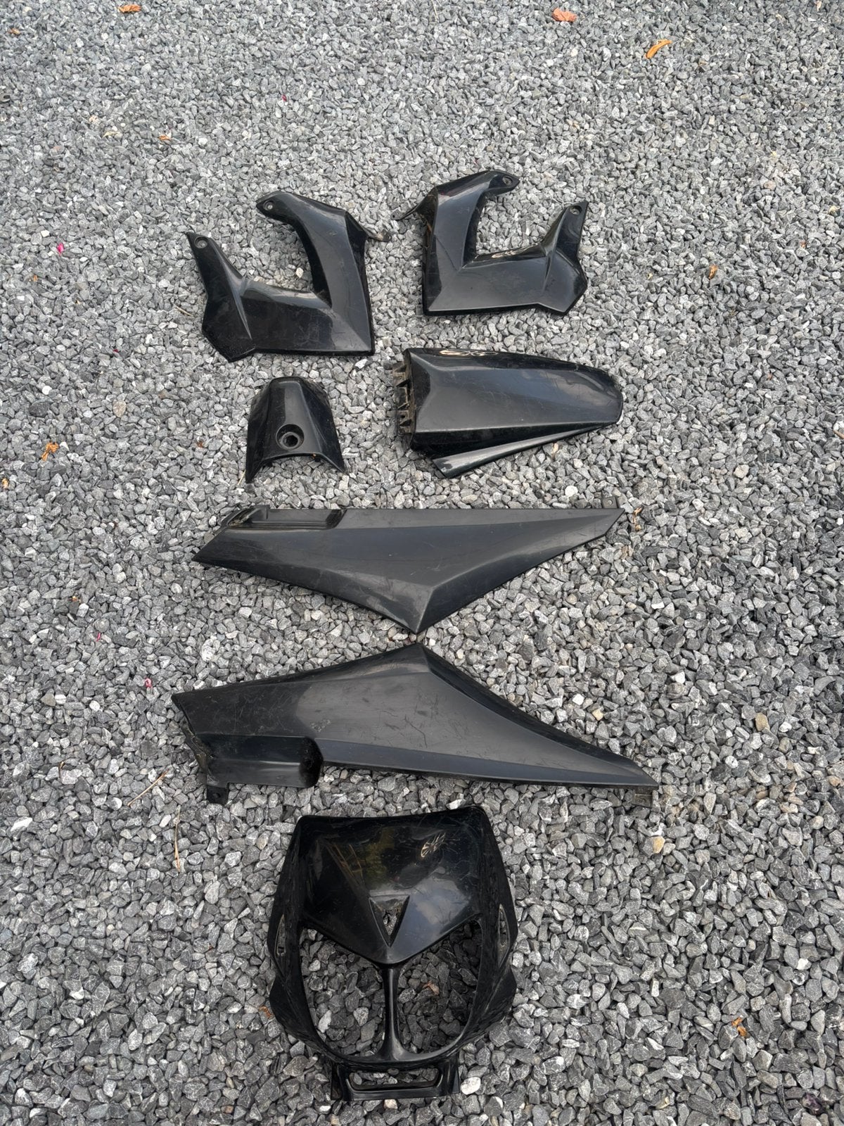 Carénage / plastique pour derbi senda 50 / moto 50cc, Enlèvement ou Envoi, Comme neuf