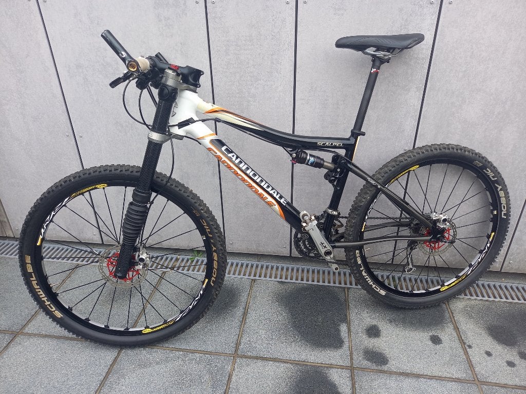 Cannondale Scalpel carbon full-suspension mountainbike, Fully, Ophalen, Zo goed als nieuw, Schijfrem