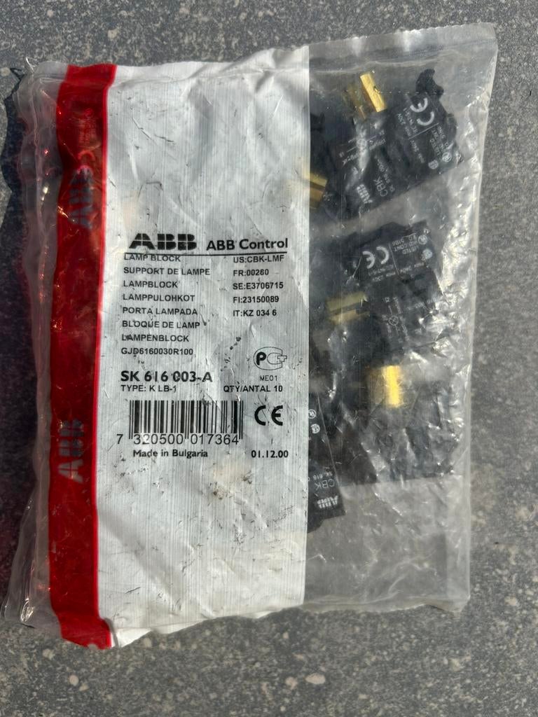 ABB Lamp Block, Elektronische apparatuur, Ophalen, Nieuw