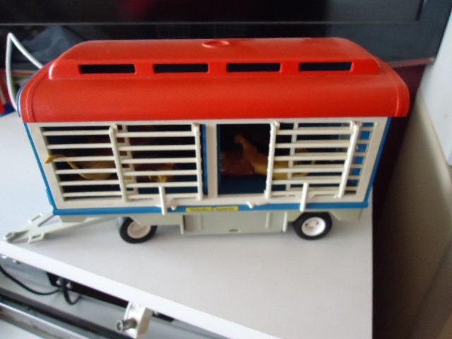 playmobil  dierenwagen  vintage, Kinderen en Baby's, Speelgoed | Playmobil, Ophalen of Verzenden, Gebruikt, Losse onderdelen, Voertuig
