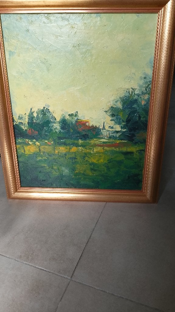 Schilderij hoogte 62 cm breedte 51 cm in zeer goede staat, Ophalen