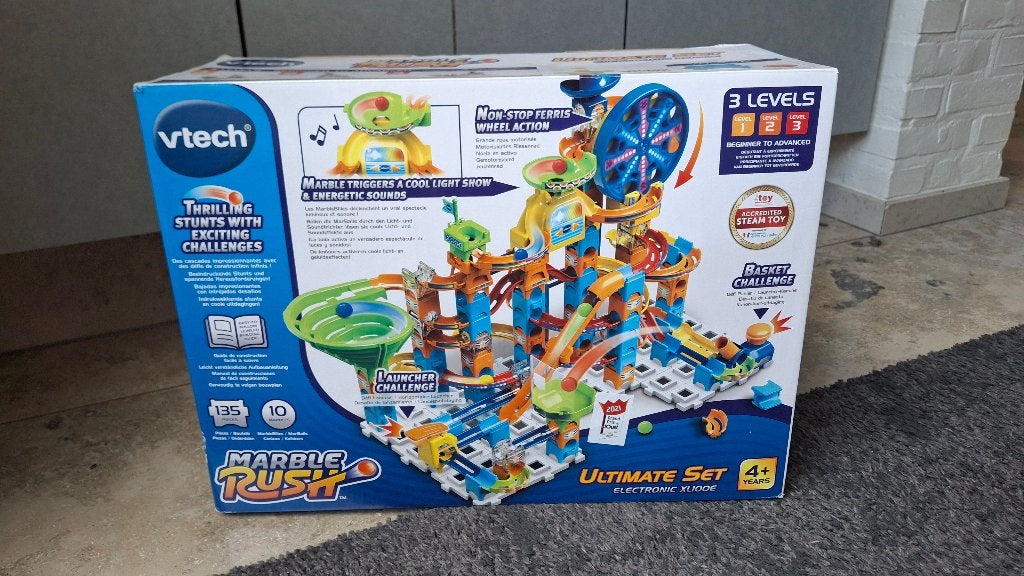 Knikkerbaan VTech Marble Rush Ultimate Set Electronic XL100E, Ophalen, Gebruikt