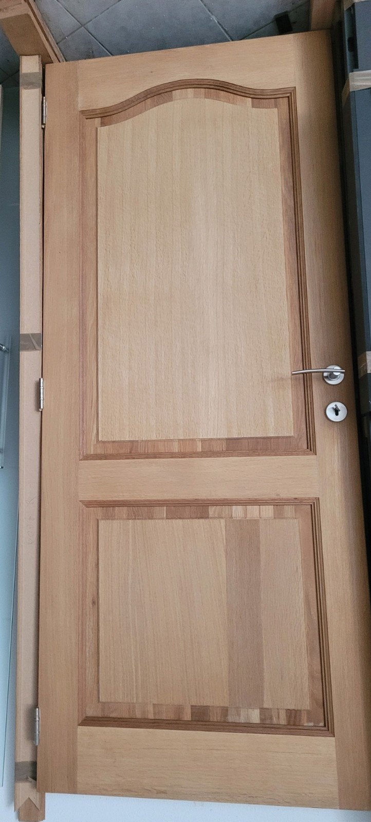 Binnendeur incl omkasting en klink, Huis en Inrichting, Ophalen