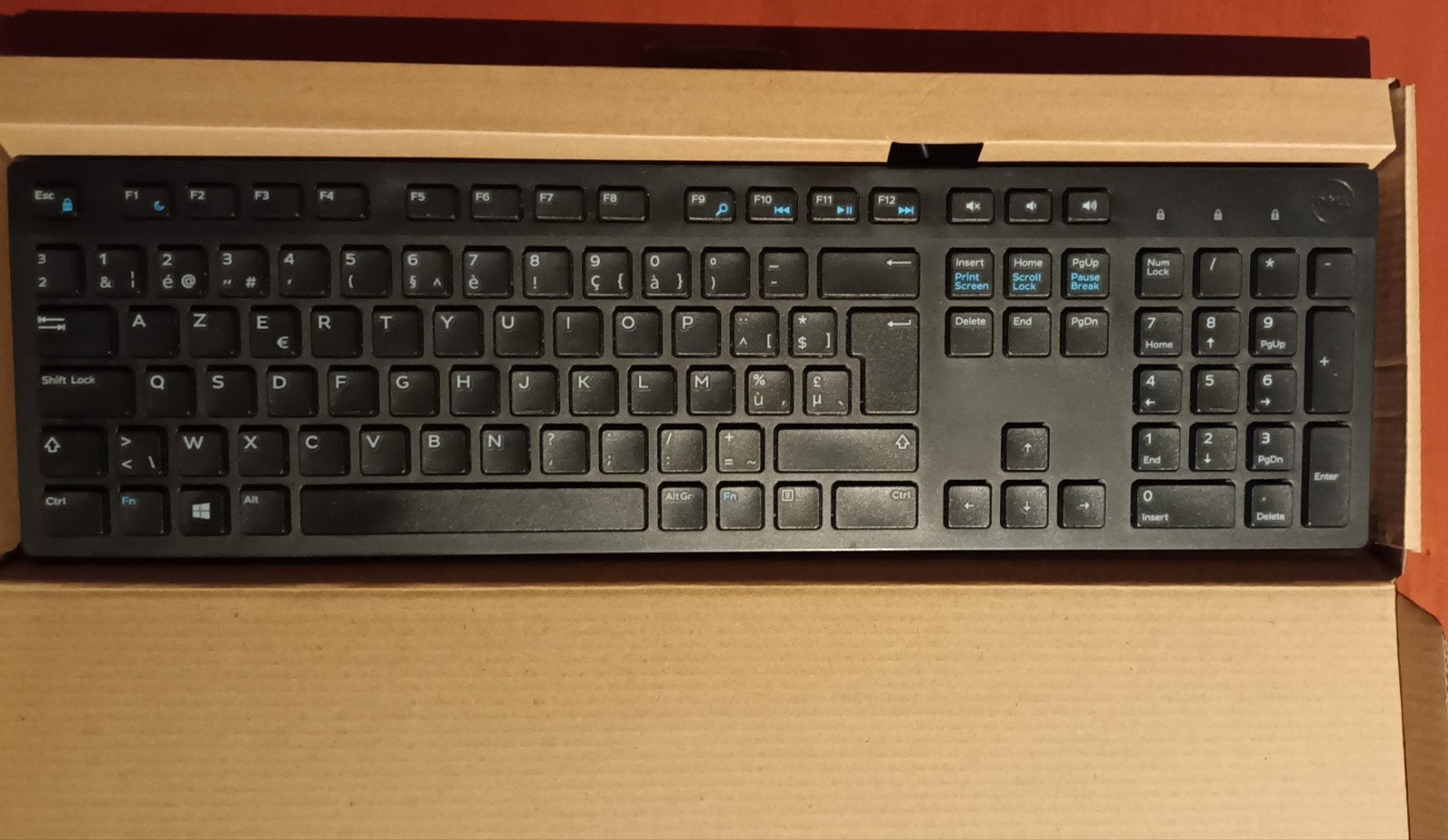 Bekabeld toetsenbord van Dell - KB216 - Belgisch (AZERTY) -, Ophalen of Verzenden, Azerty, Bedraad